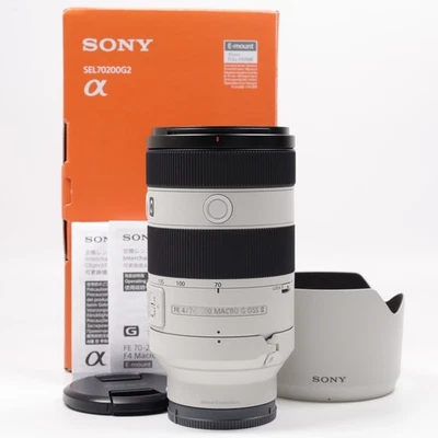 SONY FE 70-200mm F/4 Macro G OSS II SEL70200G2 pour SONY E [Top Mint] #5195LC - Photo 1/4
