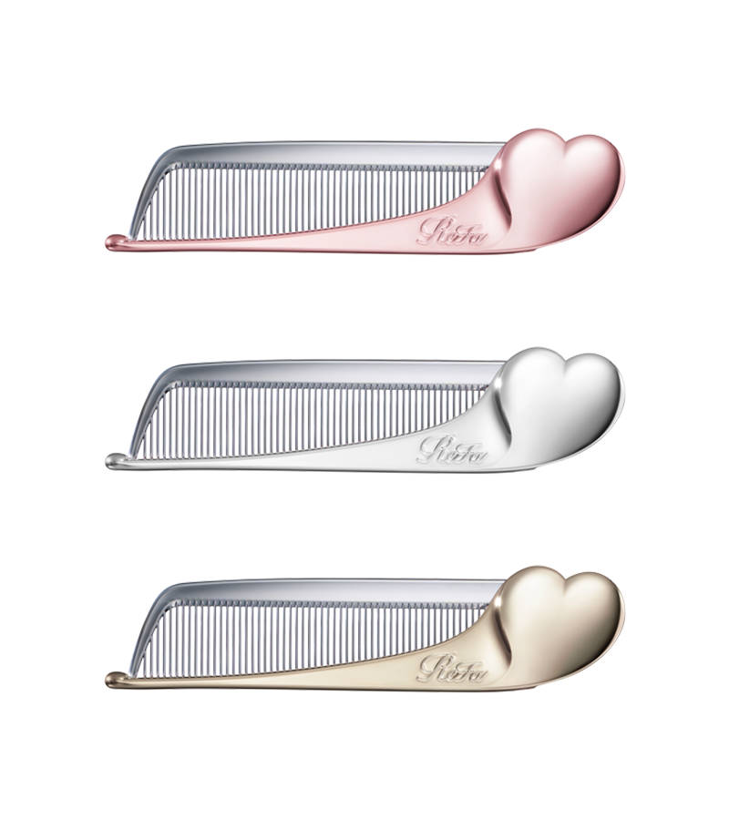 ReFa Heart Comb Aira Hair Brush & Mirror Set Genuine Japan