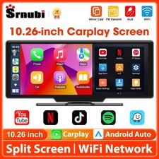 Srnubi 10.26" Car Play Screen Android WIFI Car Multimedia Player Wireless Carpla