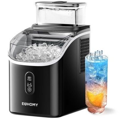 Get Fresh Ice in 7 Minutes - 34Lbs Day Countertop Maker