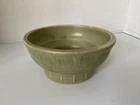 Vintage Haeger 33 USA Pottery Green Glazed Round 6" Bowl Planter