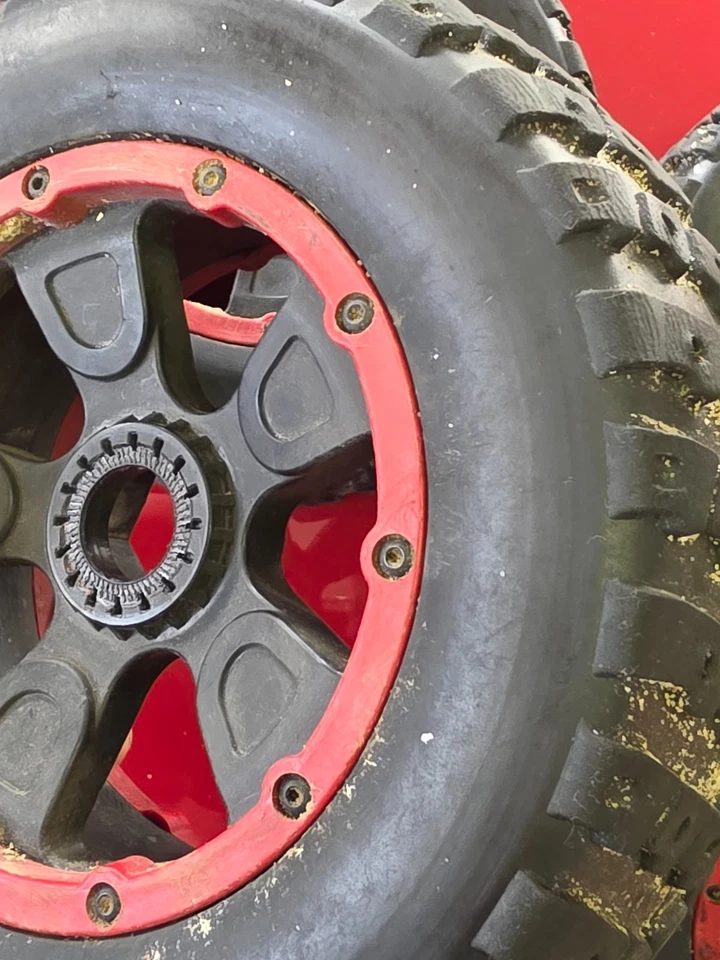 4x LOSI RÄDER 24mm HEX*180mmx70mm*Geschraubte Felgen*DBXL*HPI*CARSON*FG* - Bild 3 von 4