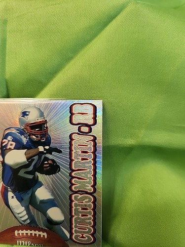 1995 Pacific Prisms - Curtis Martin #195 (RC) Error PATRIOTS HOF - Bild 4 von 10