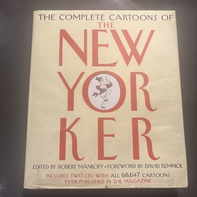 The Complete Cartoons of The New Yorker Hardcover Comics Cartooning Mankoff Rem 