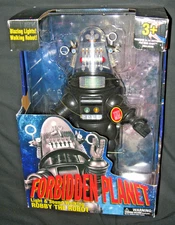 FORBIDDEN PLANET ROBBY THE ROBOT LIGHT & SOUND WALKING 14" FIGURE WALMART NEW US