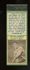 1935-36 Diamond Matchbooks U3-1 Baseball #14 Jim Bottomley GD