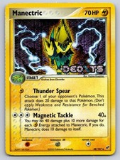 MANECTRIC 38/107 UNCOMMON DEOXYS POKEMON REVERSE HOLO MP on eBay