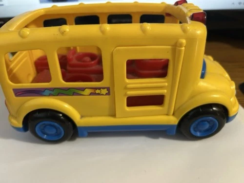 Fisher Price Little People YELLOW SCHOOL BUS Vehicle Vintage Bus Only No Figures