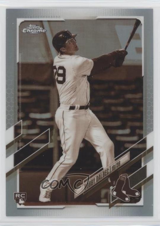 2021 Topps Chrome Sepia Refractor Bobby Dalbec #151 uk2