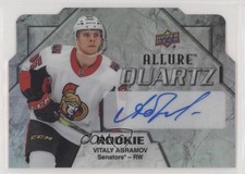 2019-20 Upper Deck Allure Quartz Rookie Vitalii Abramov Vitaly #AQR-VA Auto g1m