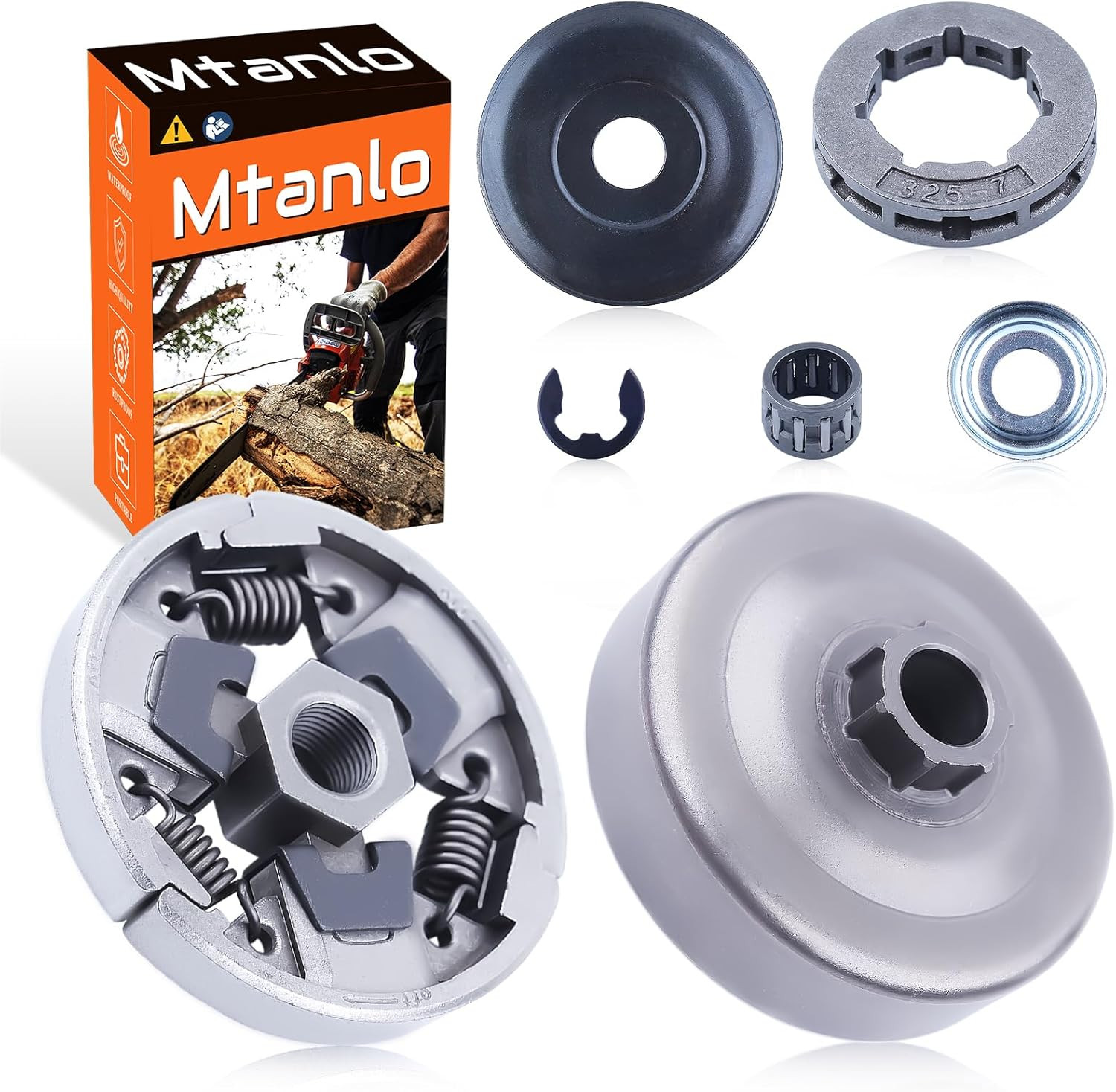 Kit Tamburo Frizione .325-7 per Stihl MS261 MS271 MS291 | Offerta Ricambio