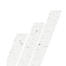 White Sparkle Edging Strip 1.2m Long To cover Edges of Kitchen Worktops