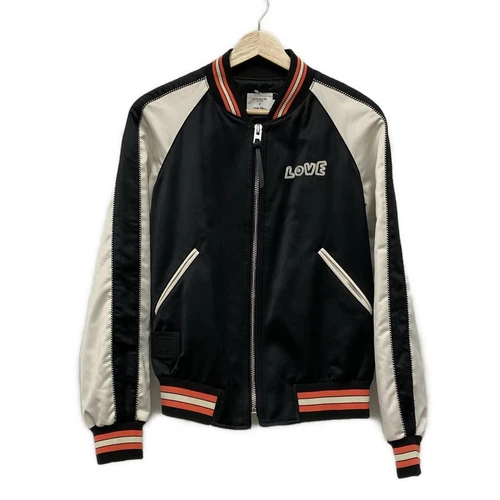 Auth COACH Giacca leggera da donna nera bianca arancione