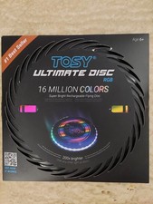 Tosy Flying Disc Frisbee RGB 16 Million Super Bright Colors Rechargeable - NEW