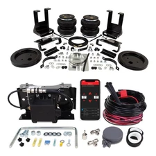 Air Lift 7500 Air Springs w/ WirelessAIR App EZ Compressor for Silverado Sierra