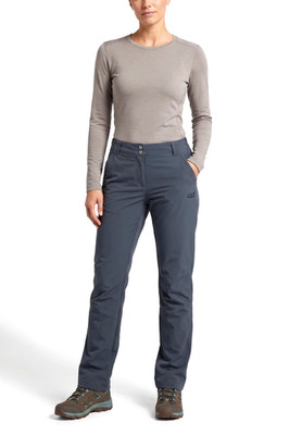 JACK WOLFSKIN UV Shield Pants Trousers Women Size EU 40 UK 12 Outdoor Hiking Tre