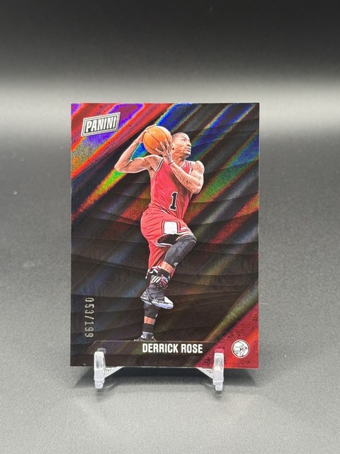 2025 Panini Black Friday #18 Derrick Rose #/199