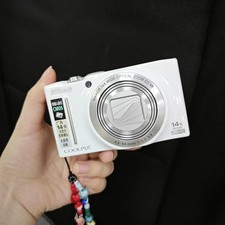 Nikon COOLPIX S8200 RED 16.1MP WHITE Compact Digital Camera 14x Optical Zoom