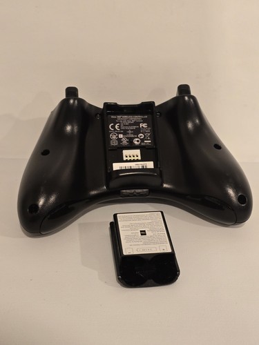 Microsoft Xbox 360 Wireless Controller Black Model 1403 Works OEM Official - Afbeelding 7 van 7