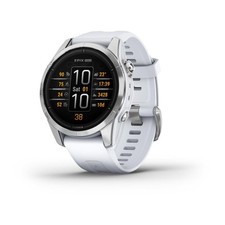 GPS Garmin Epix Pro 2a generazione 42 mm bianco pietra/argento 010-02802-01