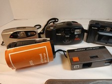 Camera Lot Untested Vntg Film Camera Kodak And Others