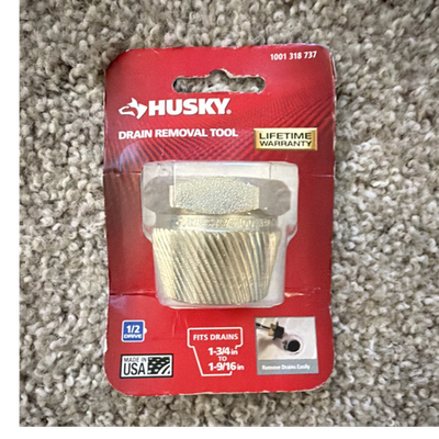 #ad Husky Drain Removal Tool 1 2in Drive Fits 1 9 16in to 1 3 4in Drains $18.09