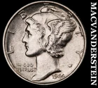 1944 Silver Mercury Dime - Scarce  High Grade  Lustrous  No Reserve  #K2670