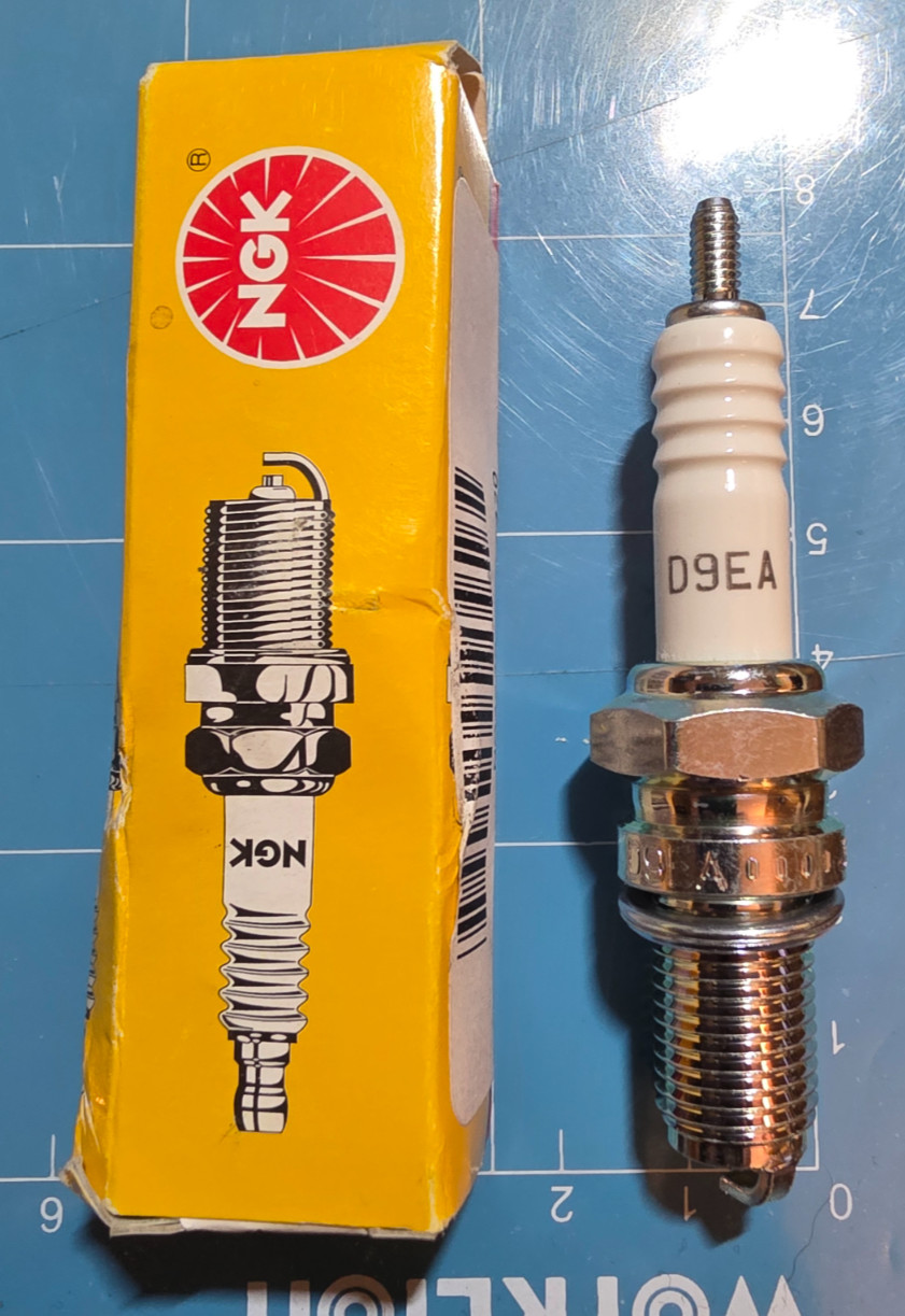 NGK D9EA Spark Plug 2420 12mm x 19mm Reach Heat Range 9 New