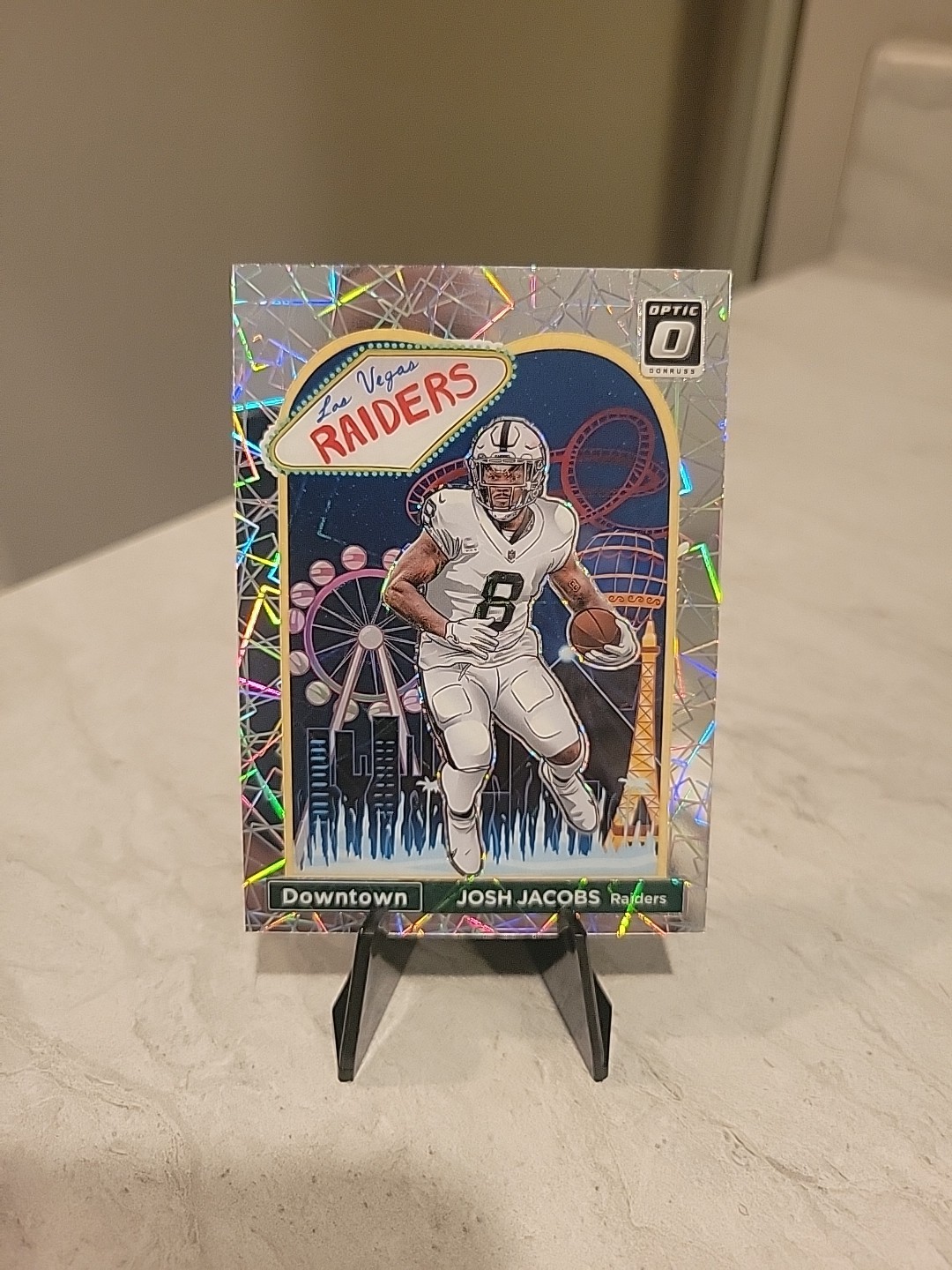 2023 Panini Donruss Optic - Downtown Josh Jacobs #D-12