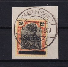 T1117) Saargebiet Nr. 9 a III gestempelt BfSt. Befund Bernhard BPP Michel 420 &euro;