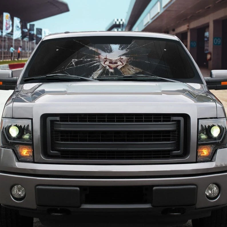 Pennywise IT movie Car Sunshade