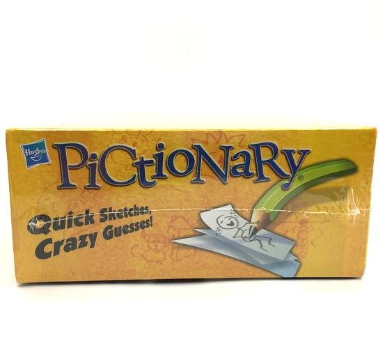 Pictionary Quick Sketches Crazy Guesses Cards Party Game Hasbro - Image 2 of 3