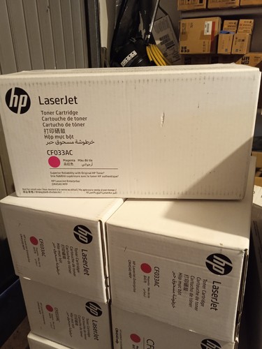 Original HP 646A Toner Magenta CF033A f. HP Laserjet CM4500 CM4540 NEU OVP - Imagen 1 de 7
