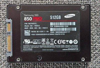 Samsung 850 PRO 512 GB 2.5'' SATA SSD MZ-7KE512