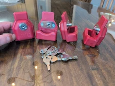 4 Jendyk Glad Hand Locks - Keyed Alike