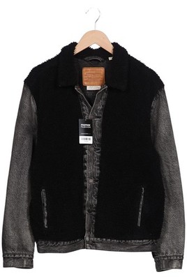 Levis Jacke Herren Anorak Jacket Kurzmantel Gr. L Baumwolle Schwarz #80o3z9k