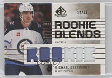 2022 SP Game Used Rookie Blends Jersey 12/15 Michael Eyssimont #RB-ME Patch 0i47