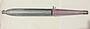 TUNED MUFFLED  PIPE FOR RC AIRPLANE - PURPLE AND BLACK - 14 INCHES LONG