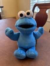 Vintage Cookie Monster My First Pal Sesame Street Fisher Price 2002 Plush 10"