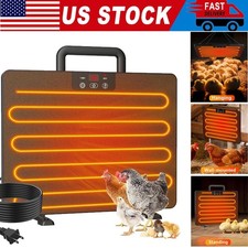 Chicken Coop Heater, 200W Temp Adjustable Safe Radiant Space Heat for Winter