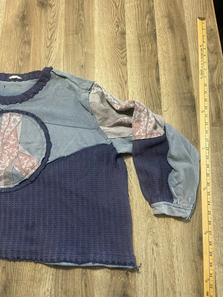 Suéter POL, Para Mujer Talla Mediana, Azul, Pullover, Manga Larga Foto 4 de 4