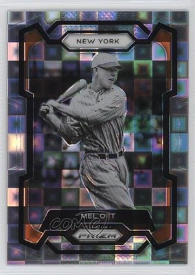 2024 Panini Prizm Premium Box Set Prizm 59/199 Mel Ott #117 HOF 13c5