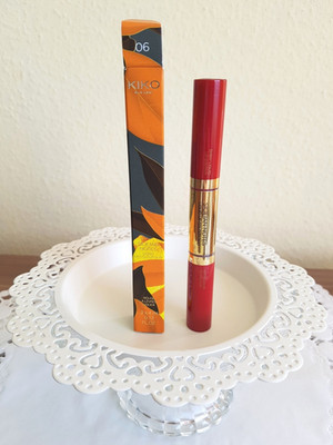 KIKO MILANO Sicilian Notes Liquid Lip Colour Duo 06 Poppy Bouquet Rot Red