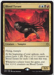 Blood Tyrant #81 Archenemy: Nicol Bolas MTG
