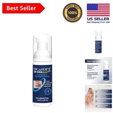 Safe & Effective Eyelid Foaming Cleanser - Perfect for Sensitive Eyes, 1.68 oz