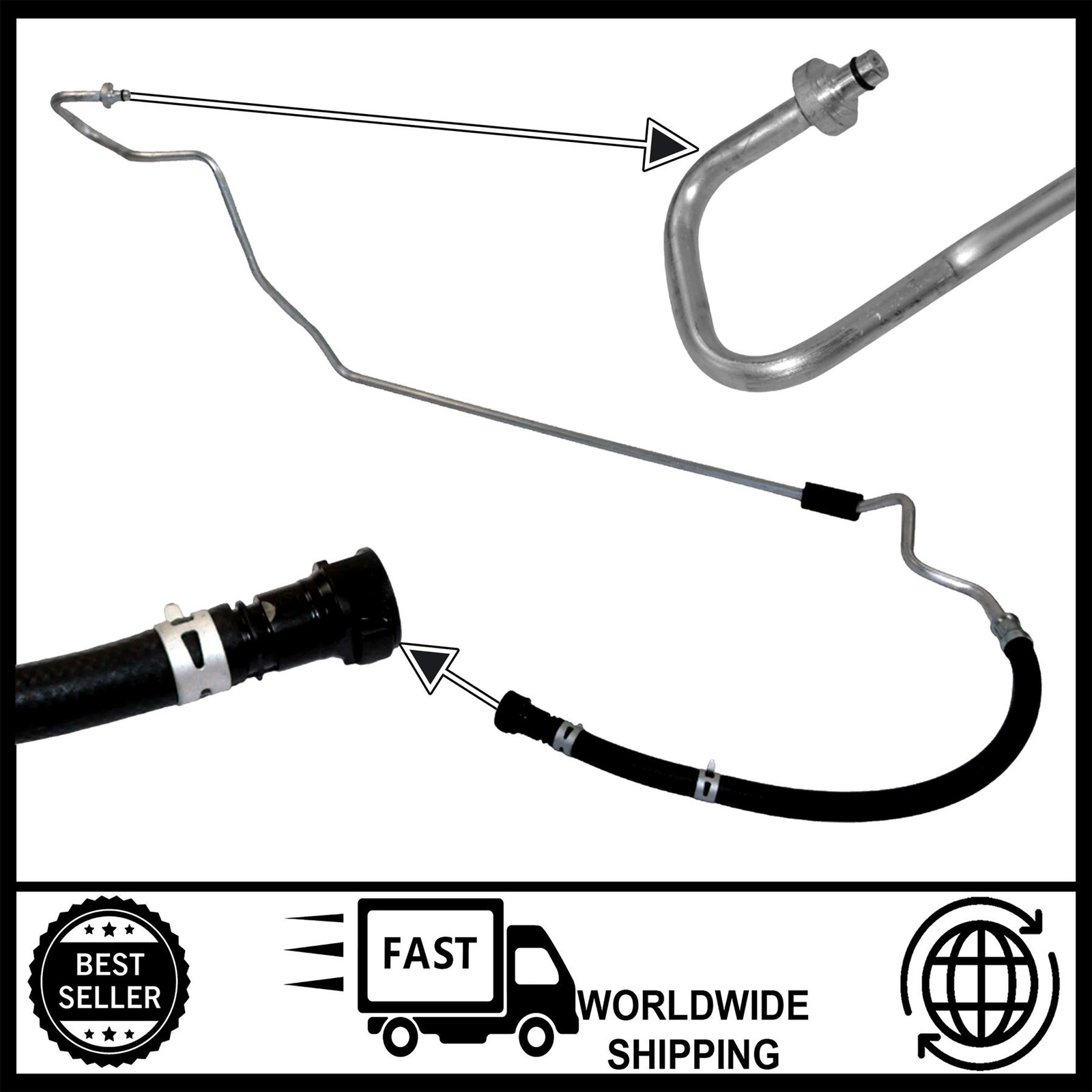 Low Pressure Power Steering Hose FOR Ford Transit Tourneo Mk8 2.2 TDCi [2013-15]