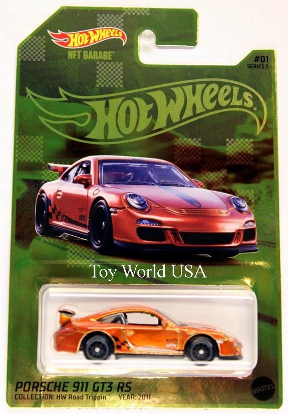 ミニカー Hot Wheels Porsche NFT 911 GT3 RS Hot Wheels - Porsche 911 GT3 RS - 2023 NFT Garage Series 5