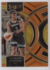 2024 Panini Select WNBA Premier Level Orange Prizm 3/125 Diamond DeShields 1e88