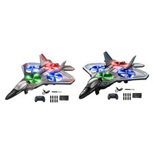 Avion télécommandé à vitesse réglable, portable, cascade à 360°, RC