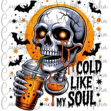 Sublimation Print Cold Like My Soul Ready To Press Paper Ink Heat Transfer